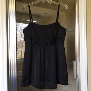 Cabi Black empire waist cami. Size 8